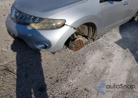 2009 Nissan Murano Sl из США, поврежденный, VIN JN8AZ18U59W004745